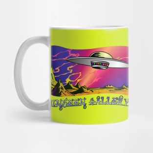 Alien landscape Mug